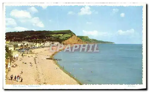 Ansichtskarte AK The Beach Sidmouth