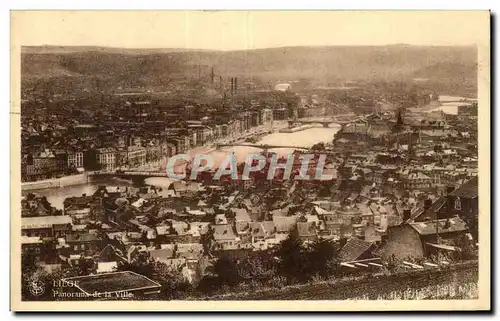 Ansichtskarte AK Liege panorama de la Ville