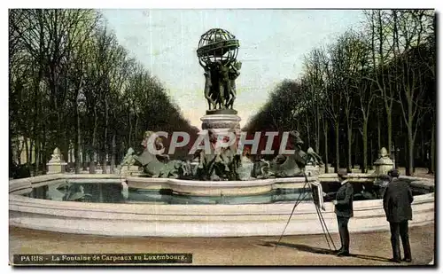 Cartes postales Paris La Fontaine de Carpeaux au Luxembourg