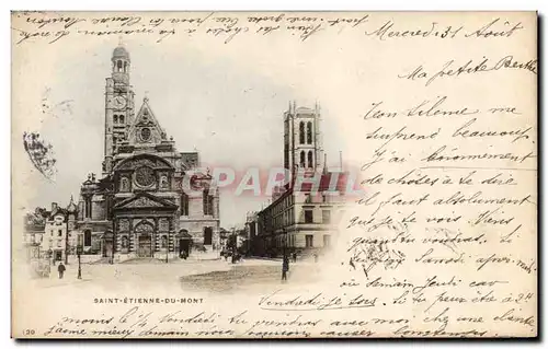 Cartes postales Saint Etienne Du Mont Paris