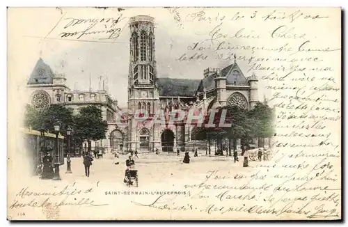 Cartes postales Saint Germain L&#39Auxerrois Paris