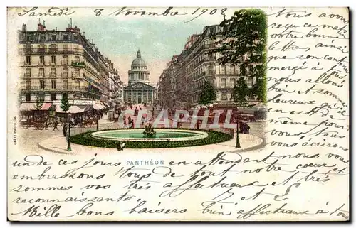 Cartes postales Pantheon Paris