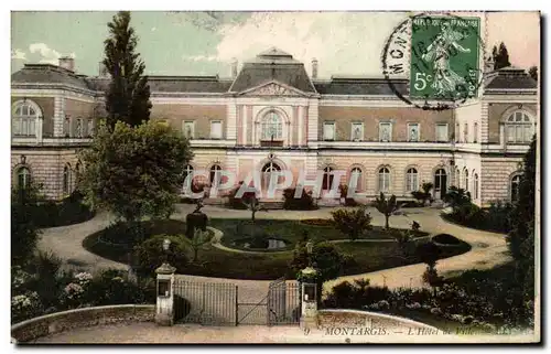 Cartes postales Montargis L&#39Hotel de ville