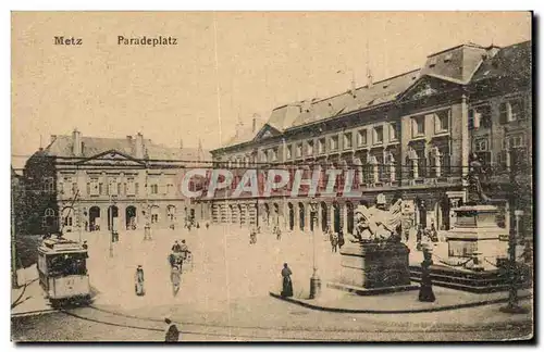 Cartes postales Metz Paradeplatz