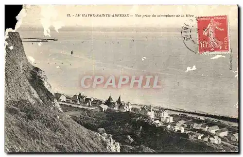 Ansichtskarte AK Le Havre Sainte Adresse Vue prise du semaphore de la Heve