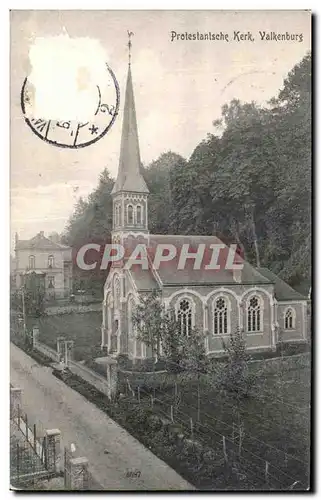 Ansichtskarte AK Protestantsche Kerk Valkenburg