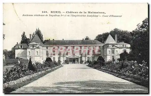 Cartes postales Rueil Chateau de la Malmaison Ancienne residence de Napoleon jer et de I'Imperatrice Josephin