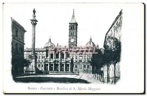 Cartes postales Roma Facciata Basilica di