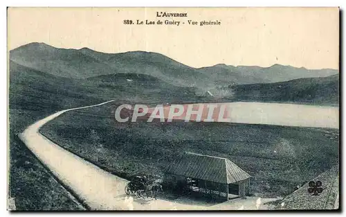 Cartes postales L&#39Auvergne Le Lac de Guery Vue generale