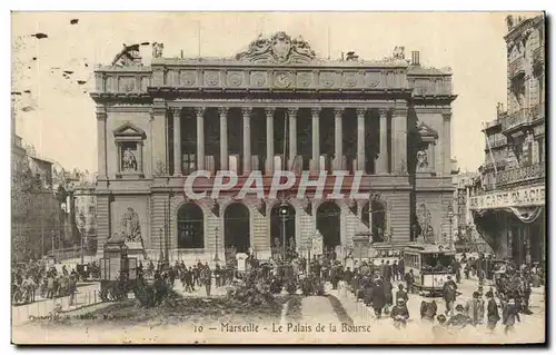 Cartes postales Marseille Le Palais de la Bourse