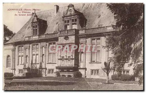 Ansichtskarte AK Joinville (Haute Marne) Le Chateau du Grand Jardin