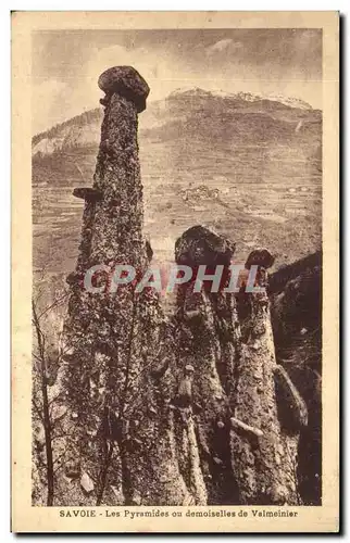 Cartes postales Savoie Les Pyramides ou demoiselles de Valmeinier