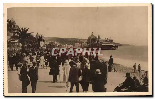 Cartes postales Cote D&#39Azur Nice (Alpes Maritines) La Promenade des Anglais et le Casino