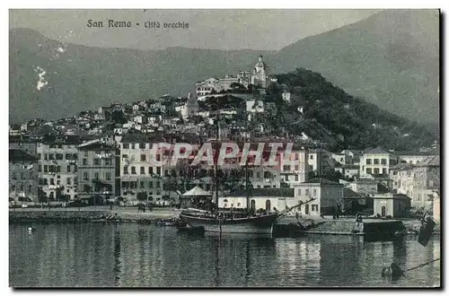 Cartes postales San Remo Citta vecchia Bateau