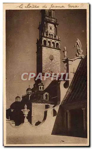 Ansichtskarte AK The Cloister At Jasna Gora Pologne Poland polska