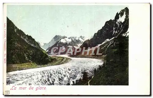 Cartes postales La mer de glace