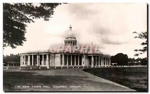 Ansichtskarte AK The new town hall colombo ceylon Ceylan Sri lanka