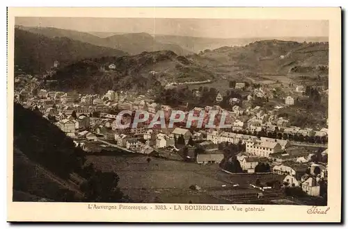 Cartes postales L&#39Auvergne pittoresque la bourboule vue generale