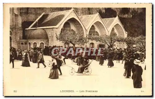 Cartes postales Lourdes Les piscines