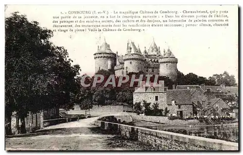 Cartes postales Combourg Le Magnifique Chateau