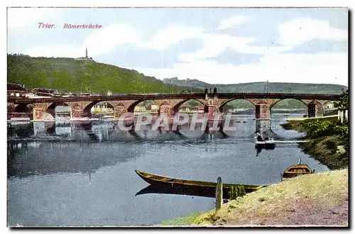 Cartes postales Treves Le Pont des Romains Trier