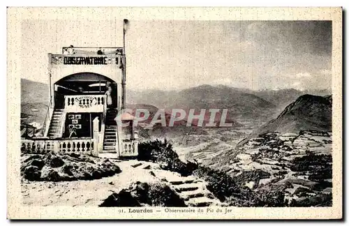 Cartes postales Lourdes Observatoire du Pic du Jer