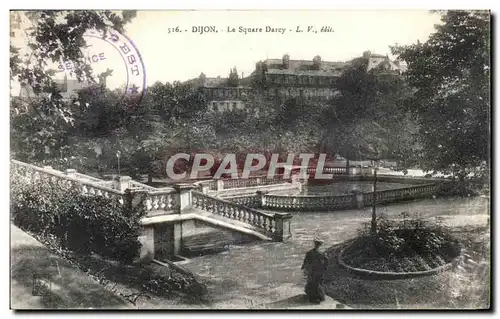 Cartes postales Dijon Le square Darcy