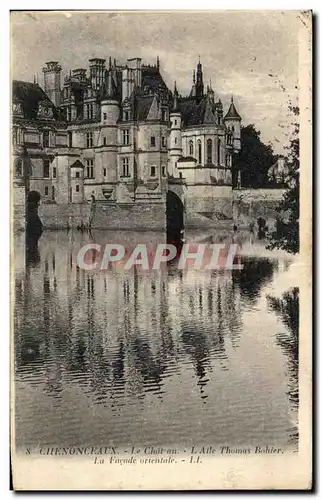 Ansichtskarte AK Chenonceaux Le Chateau L Aile Thomas Bohier La Facade orientale