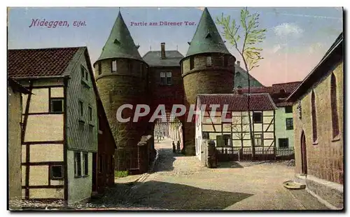 Cartes postales Nideggen Eifet Partie am Durener Tor