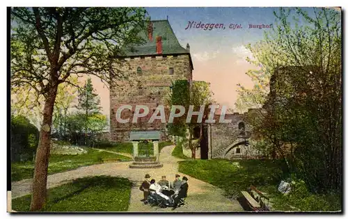 Cartes postales Nideggen Eifel Burghof