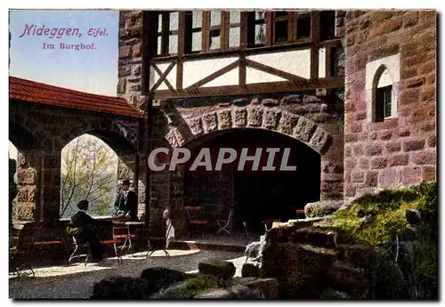 Cartes postales Nideggen Eifel Im Burghof
