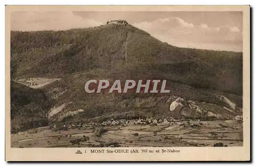 Cartes postales Mont ste Odile et St Nabor