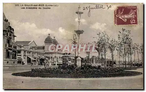 Cartes postales La Baule sur mer Les Avancees du Casino