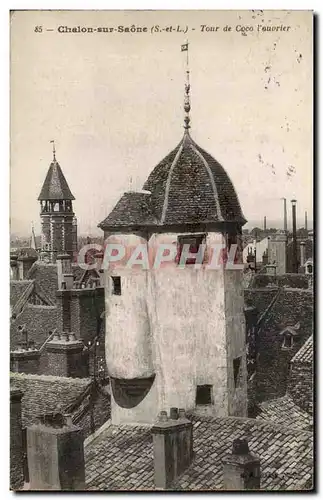 Cartes postales Chalon sur Saone Tour de Coco L&#39ouvrier