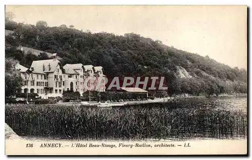 Ansichtskarte AK Annecy L&#39Hotel Beau Rivage Fleury Raillon Architecte