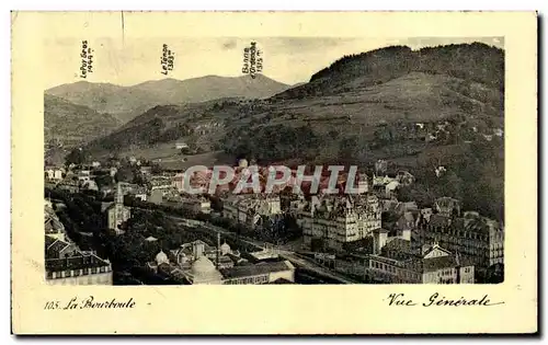 Cartes postales La Bourboule Vue Generale