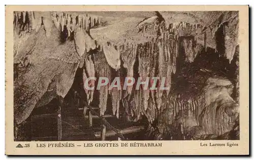 Ansichtskarte AK Les Pyrenees Les Grottes De Betharram Les larmes figees