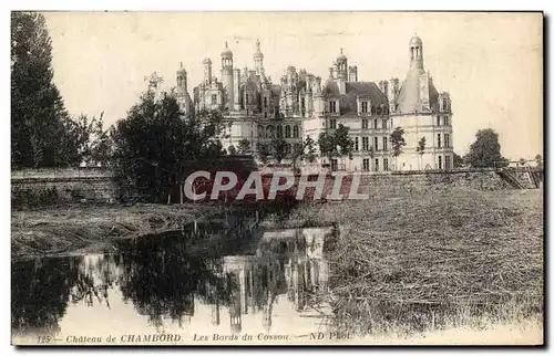 Ansichtskarte AK Chateau de Chambord Les Bords du Cosson