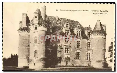 Cartes postales Vieux Beauge Chateau d&#39Audifer Facade Sud Est