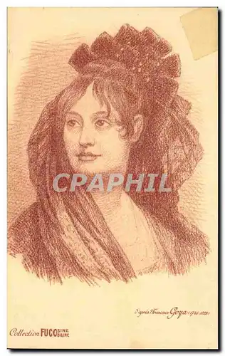 Cartes postales Goya FEmme