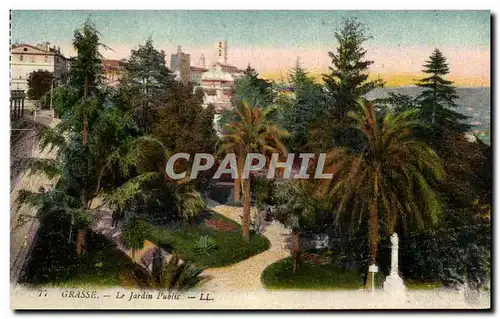 Cartes postales Grasse Le jardin Public