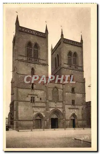 Ansichtskarte AK La Douce france Saint Flour La cathedrale