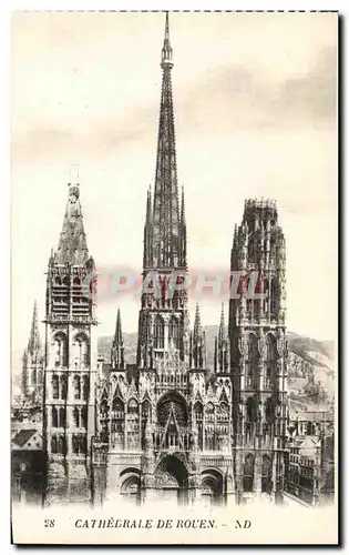 Cartes postales Cathedrale De Rouen