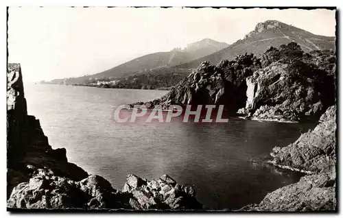 Ansichtskarte AK Route De la Corniche d&#39or Environs de Cannes les rochers Rouges