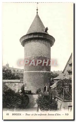 Cartes postales Rouen Tour ou fut enfermee jeanne d&#39arc