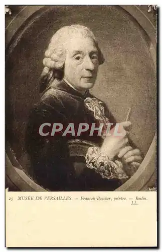 Cartes postales Musee de versailles francois boucher peintree