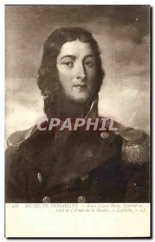 Cartes postales Musee de versailles louis lazare hocbe general en chef de l&#39armee de la moselle Lefebvre