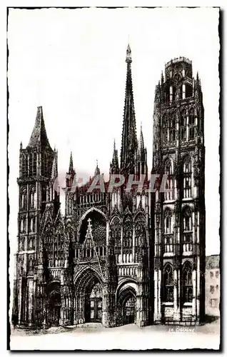 Cartes postales Rouen La Cathedrale