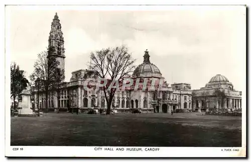 Ansichtskarte AK City Hall And Museum Cardiff