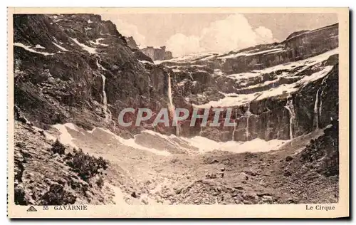 Cartes postales Gavarnie Le Cirque